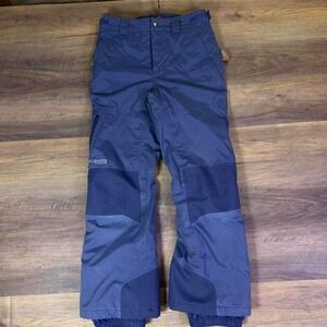 Columbia Titanium Youth Snow Pants 28x26 Omni-Heat Black
